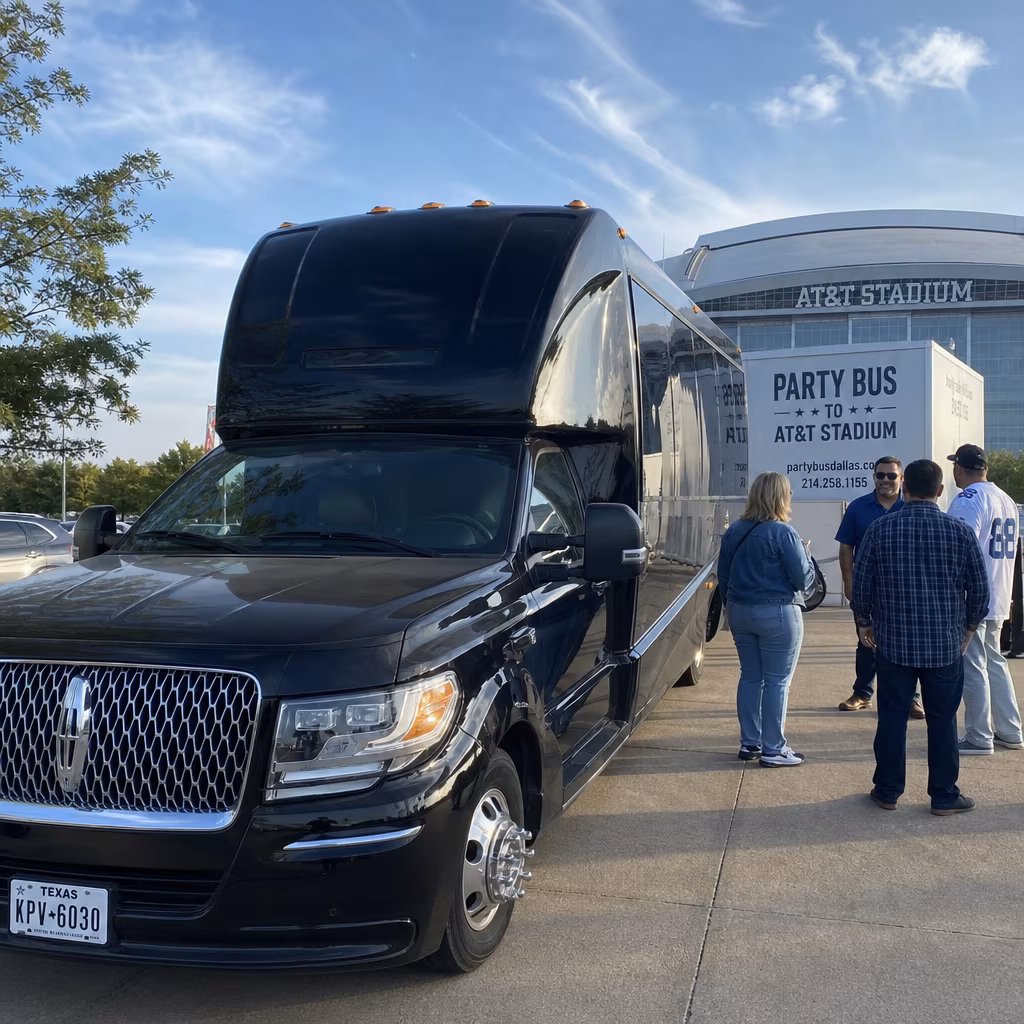 Party Bus to AT&T Stadium