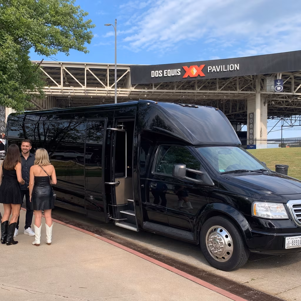 Party Bus to Dos Equis Pavilion