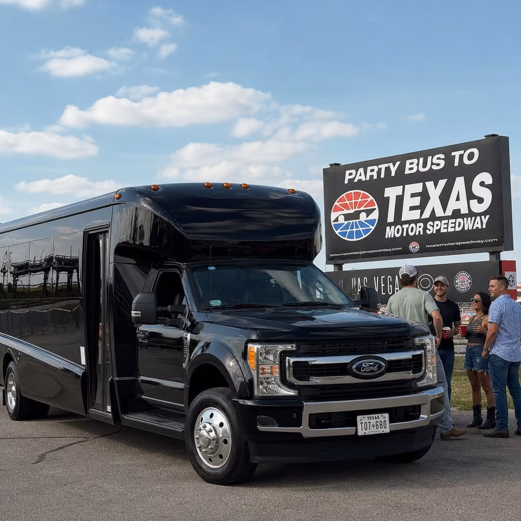 Party Bus to Texas Motor Speedway
