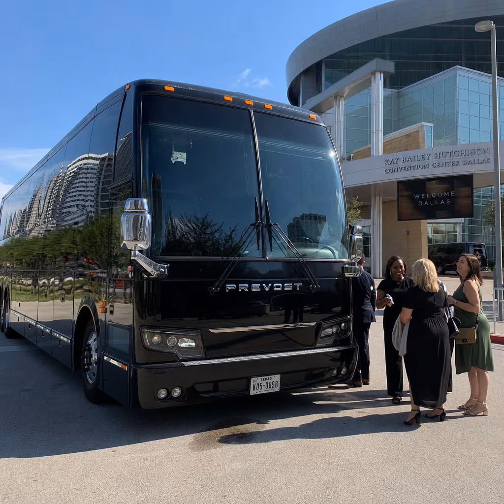 Party Bus to the Kay Bailey Hutchison Convention Center