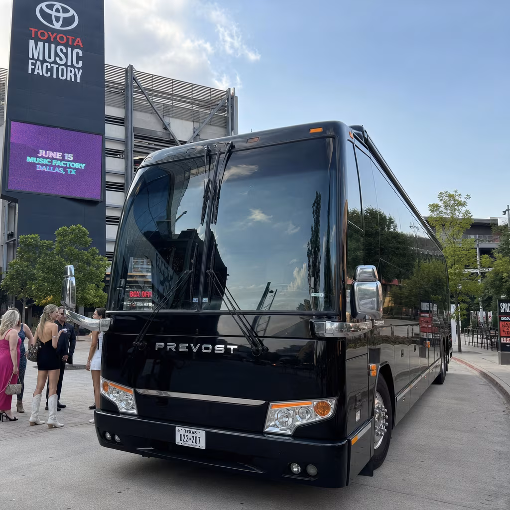 Rent a Bus to Toyota Music Factory