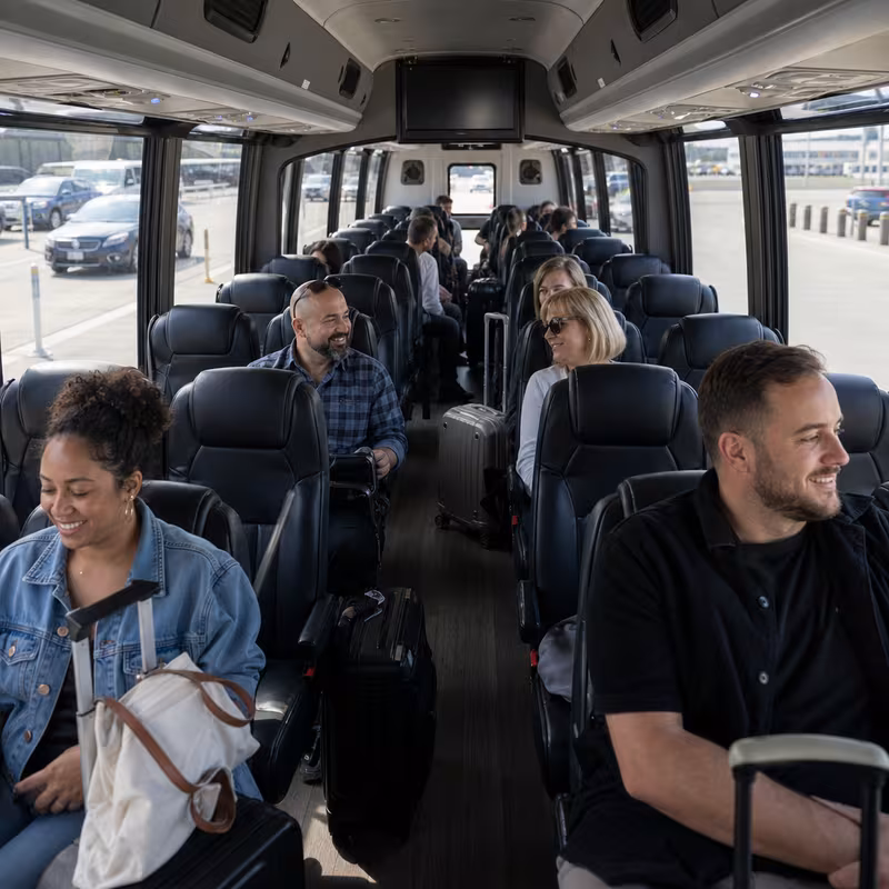 Dallas Airport Transportation fleet vehicle