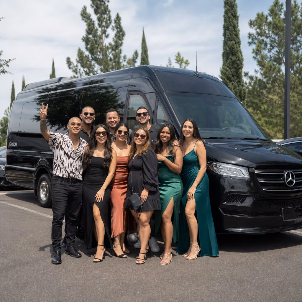 Birthday party bus