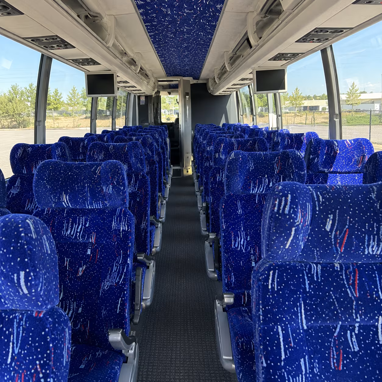 Dallas Airport Shuttle & Transportation party bus exterior