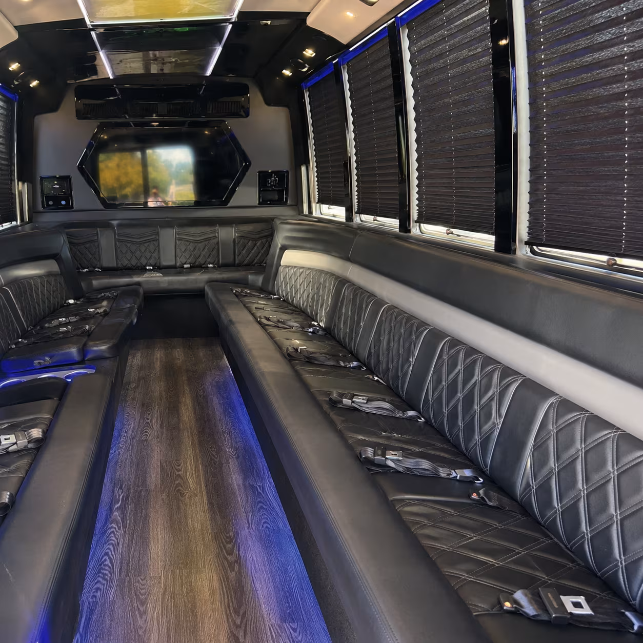 Dallas Bachelor & Bachelorette Transportation party bus exterior