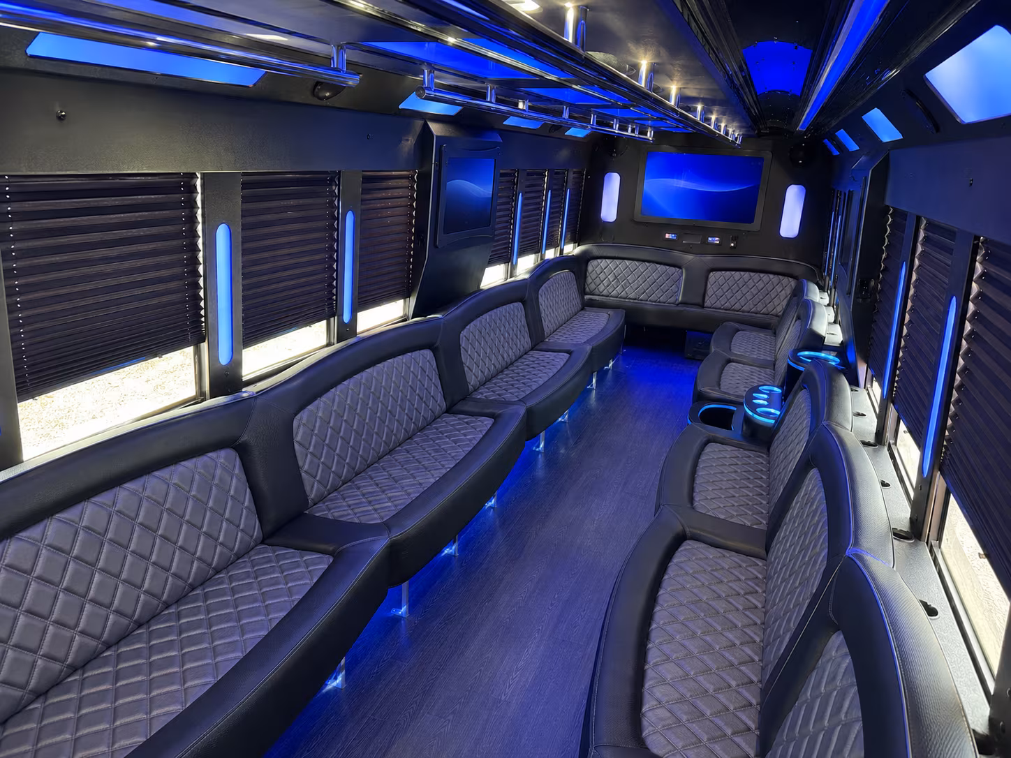Dallas Concert & Music Festival Transportation party bus exterior