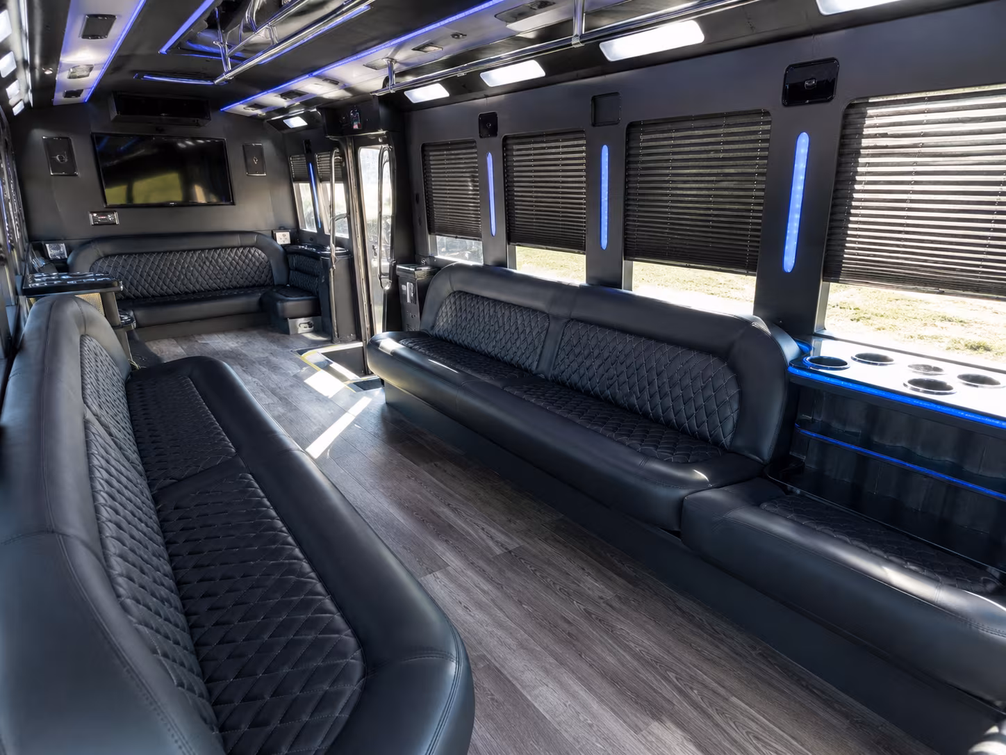 Dallas Concert & Music Festival Transportation party bus exterior