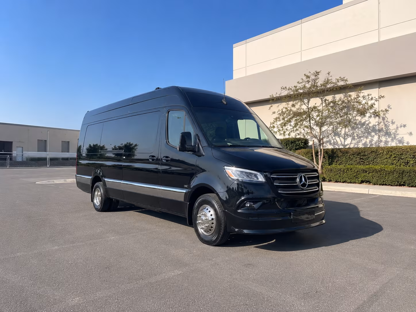 Dallas Corporate Transportation party bus exterior