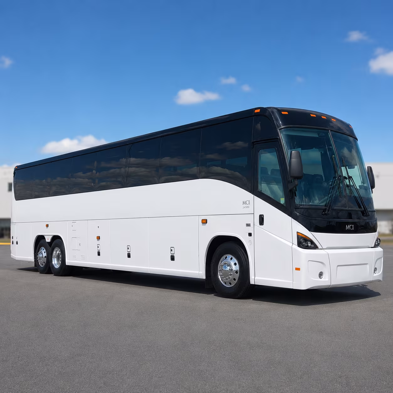 Dallas Corporate Transportation party bus exterior
