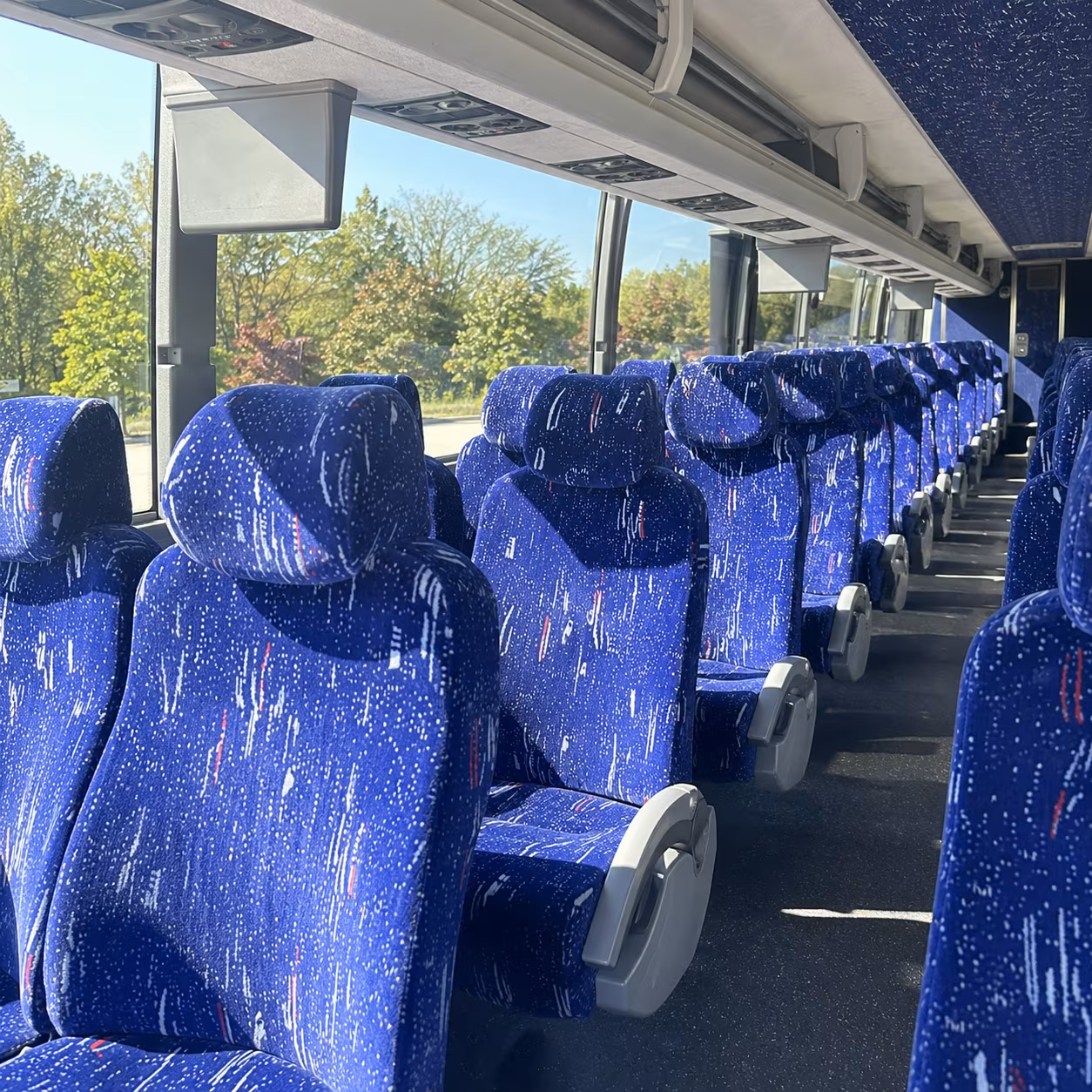 Dallas School Event Transportation party bus exterior