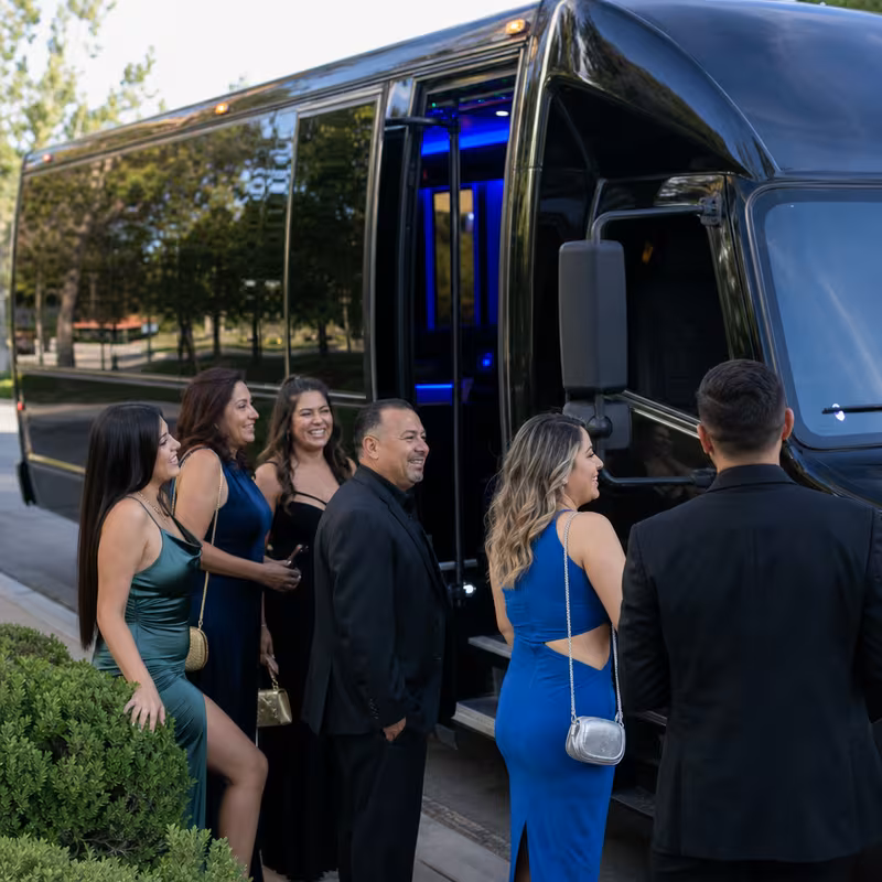 Dallas Private Event Transportation fleet vehicle
