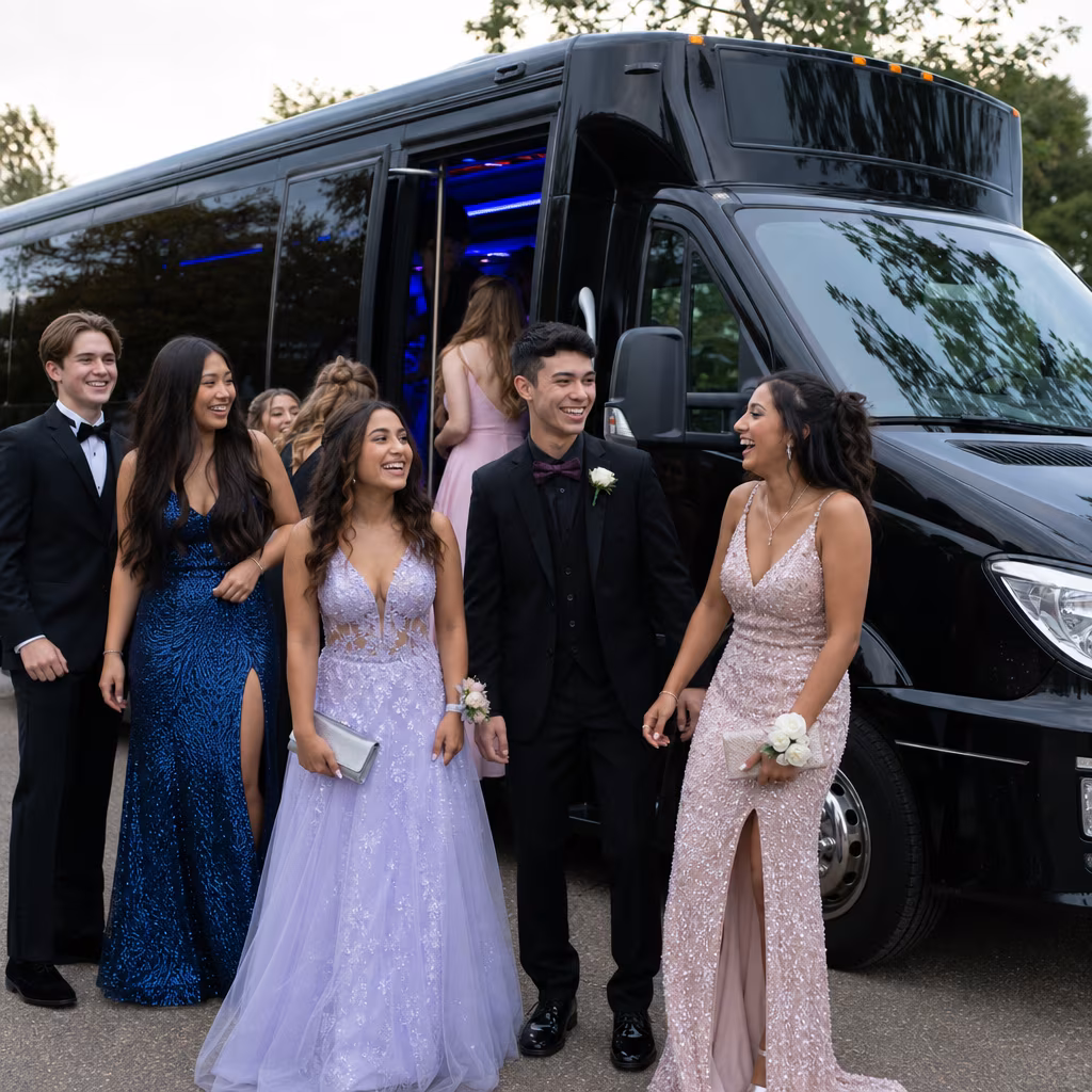 Dallas Prom Party Bus Rental
