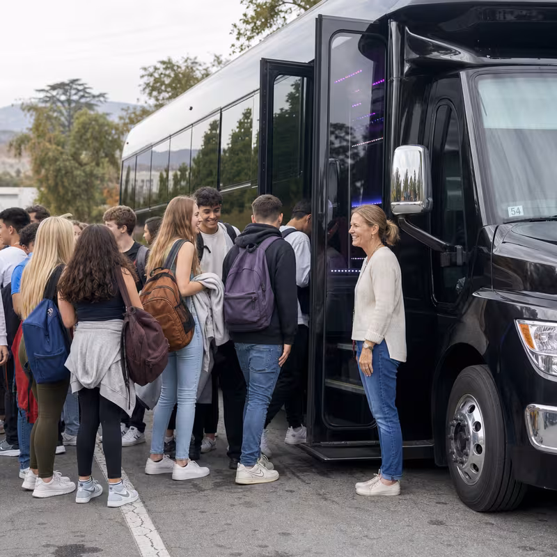Dallas School Transportation fleet vehicle