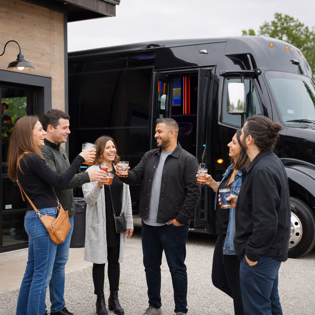 Dallas Winery Tour & Pub Crawl Transportation