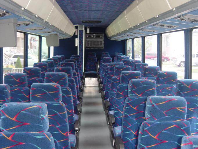 Atascocita 35 Passenger Shuttle Bus Interior