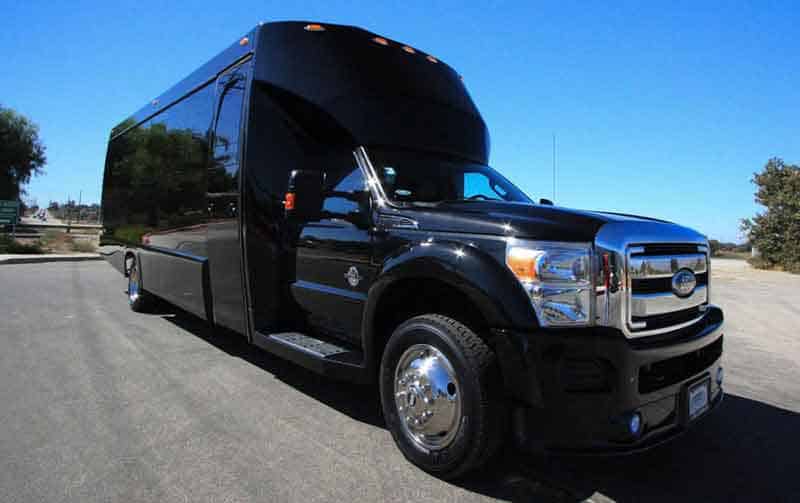 League City 30 Passenger Party Bus Black
